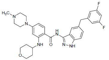 恩曲替尼分子式