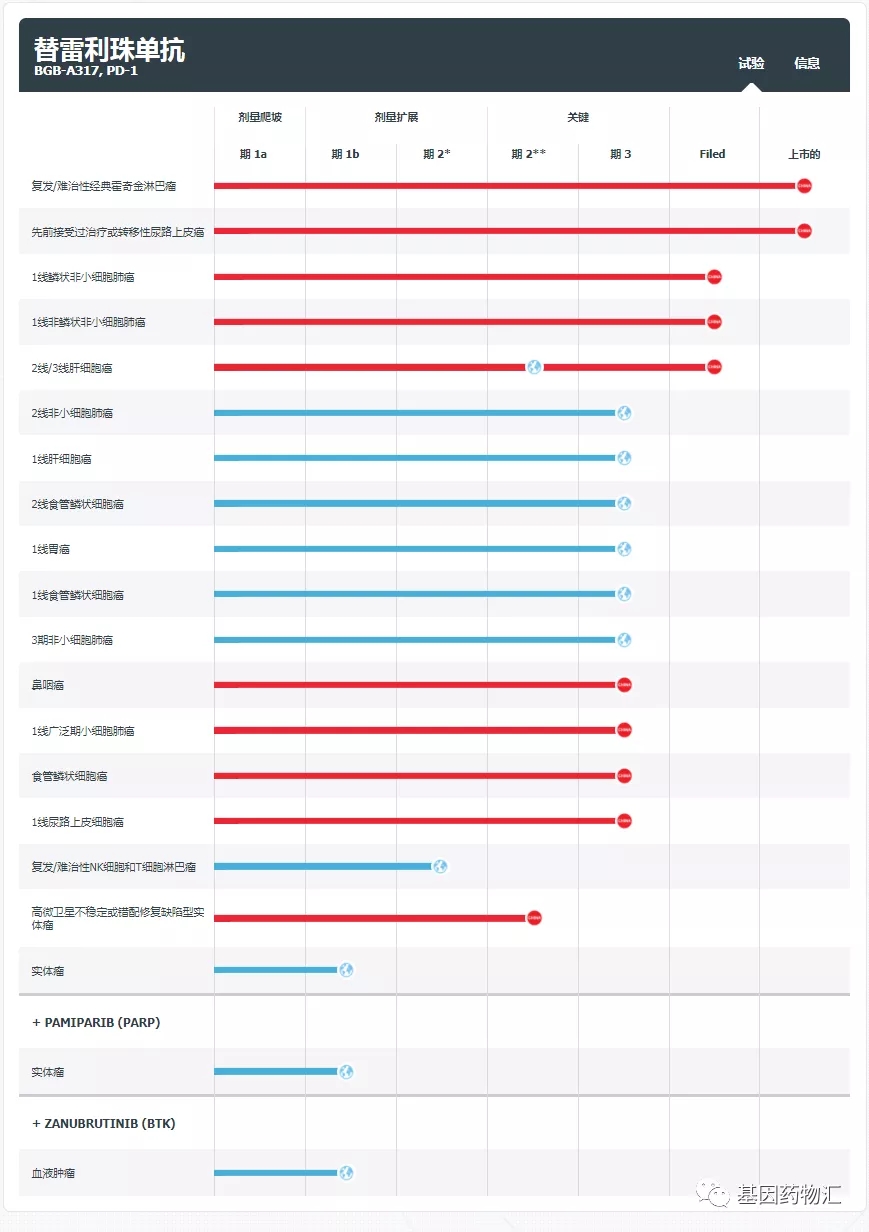 替雷利珠单抗研发过程