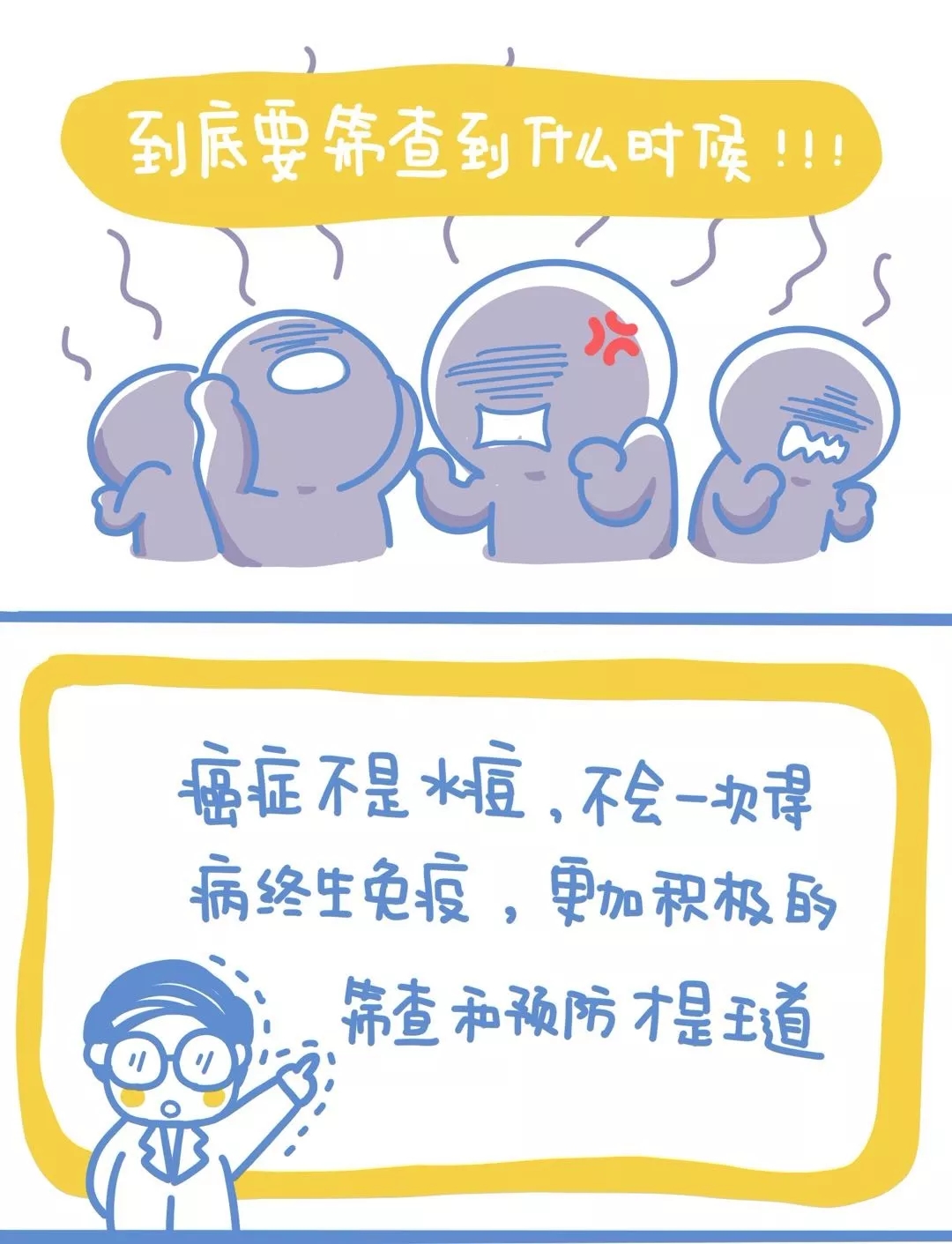 不是现在筛查出癌症以后就不会患癌