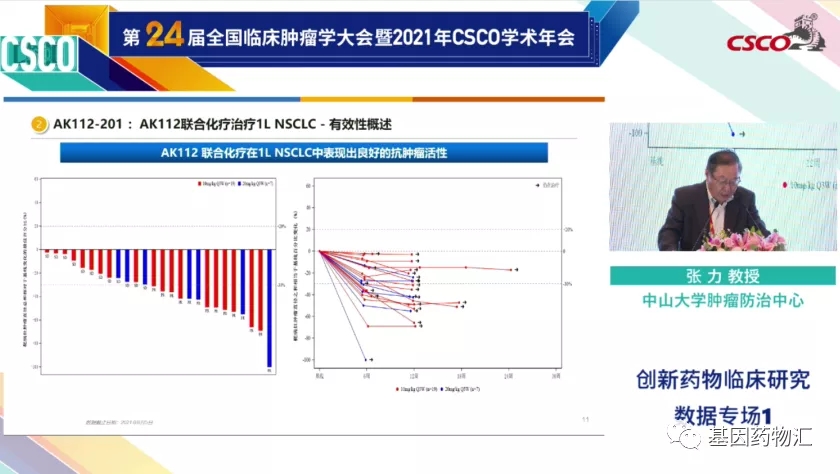 中山大学肿瘤防治中心张力教授讲解AK112