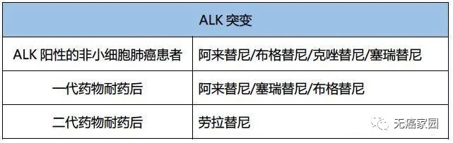 ALK基因突变用什么药