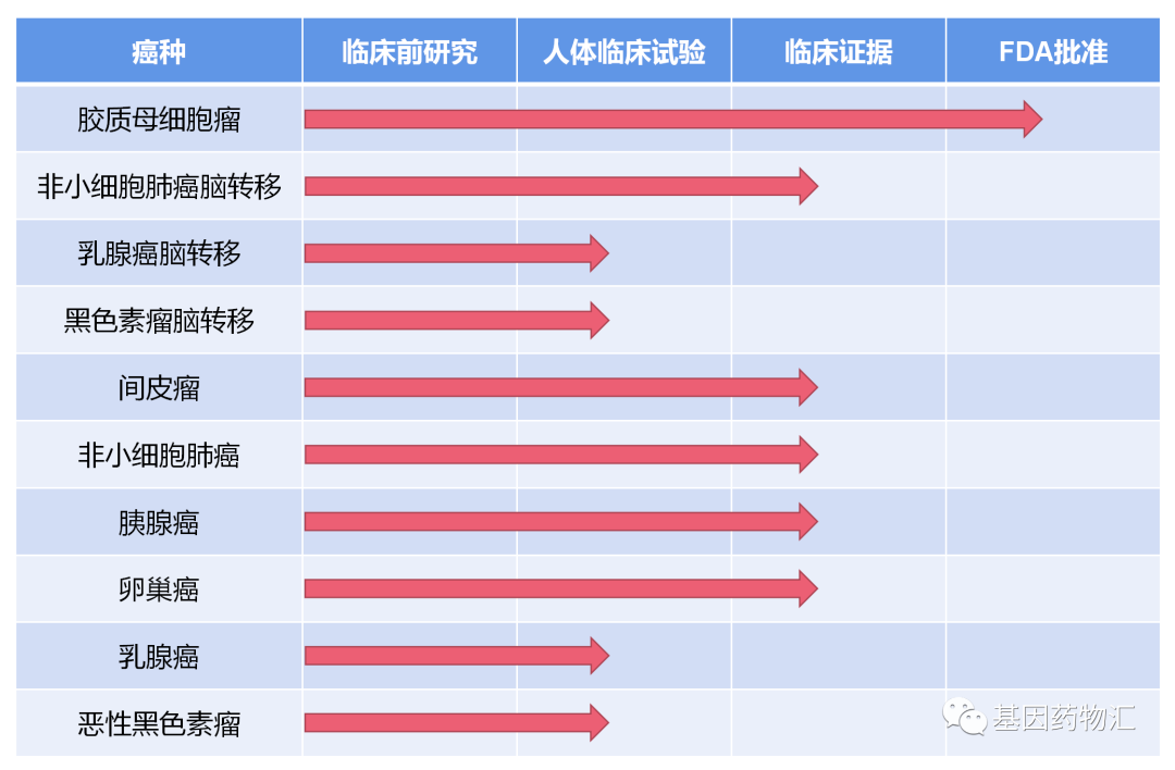 电场疗法发展历程