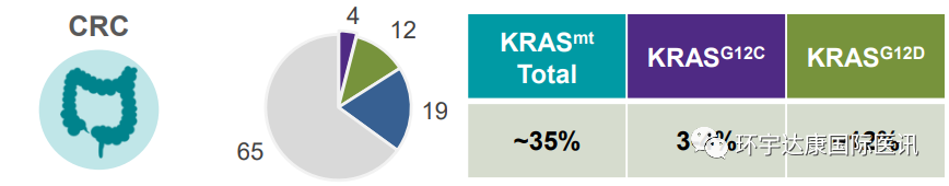 KRAS突变的概率